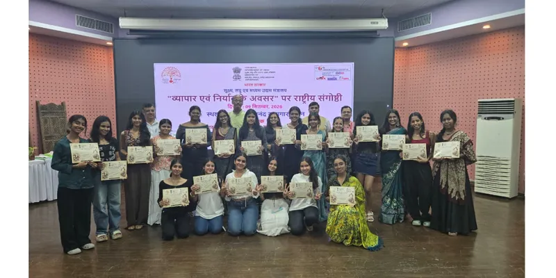 NIFT Textile Design Students Participate in National MSME Seminar on Trade and Export Opportunities